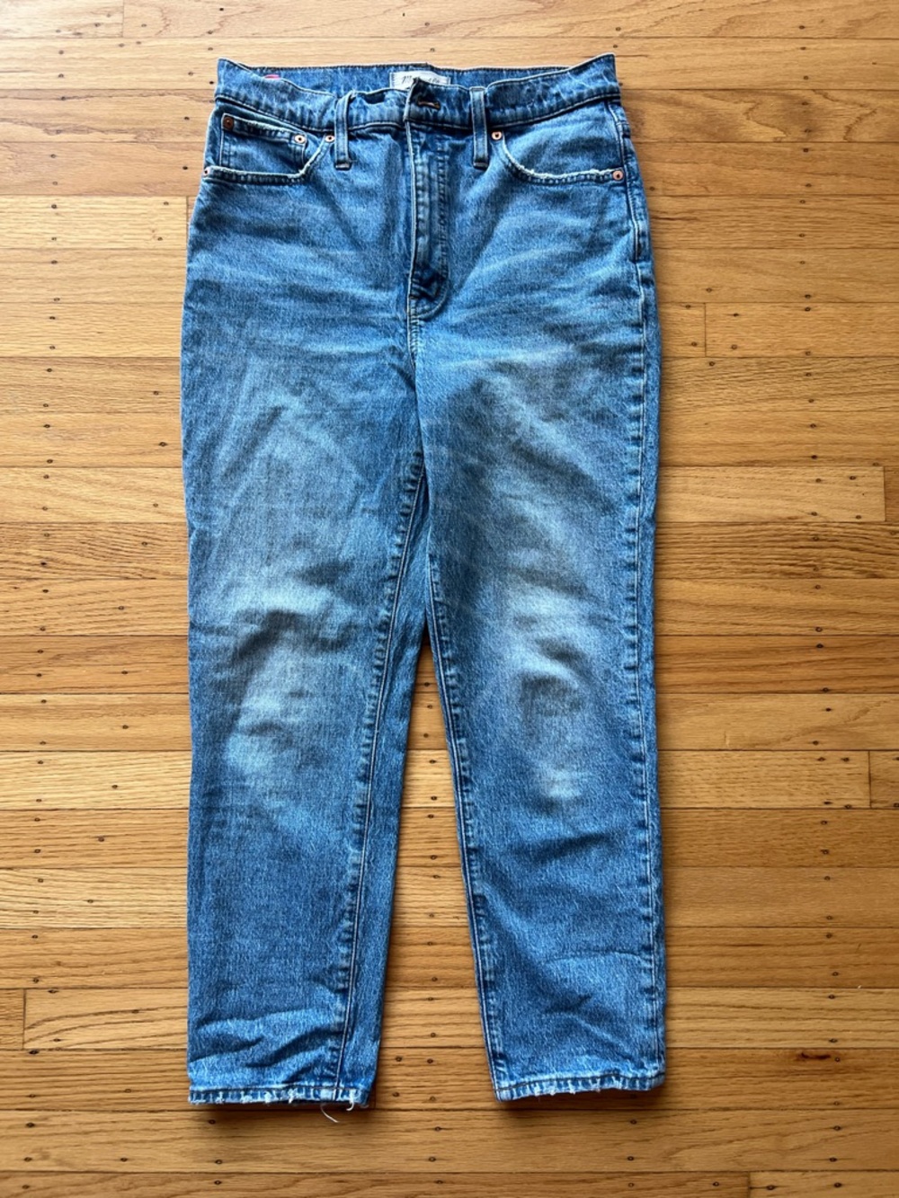 Madewell Women’s Light Blue Straight Jeans 28